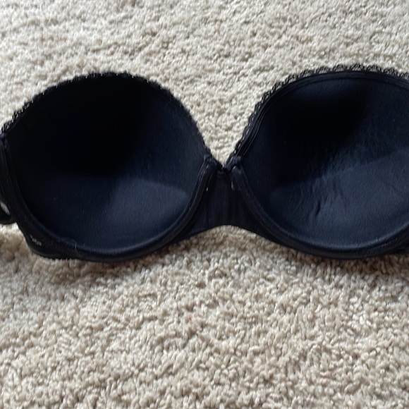 Vanity Fair Women's Gel Touch Padded Strapless Push Up Bra 36C - Picture 4 of 6